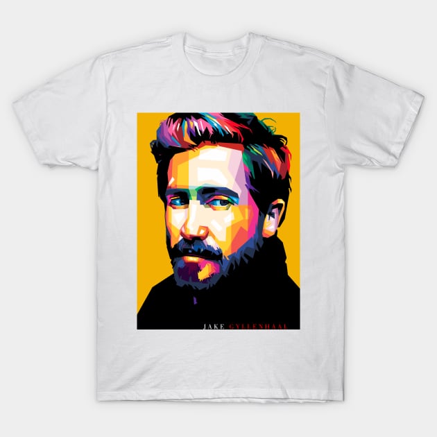 Jake Gyllenhaal T-Shirt by Wijaya6661